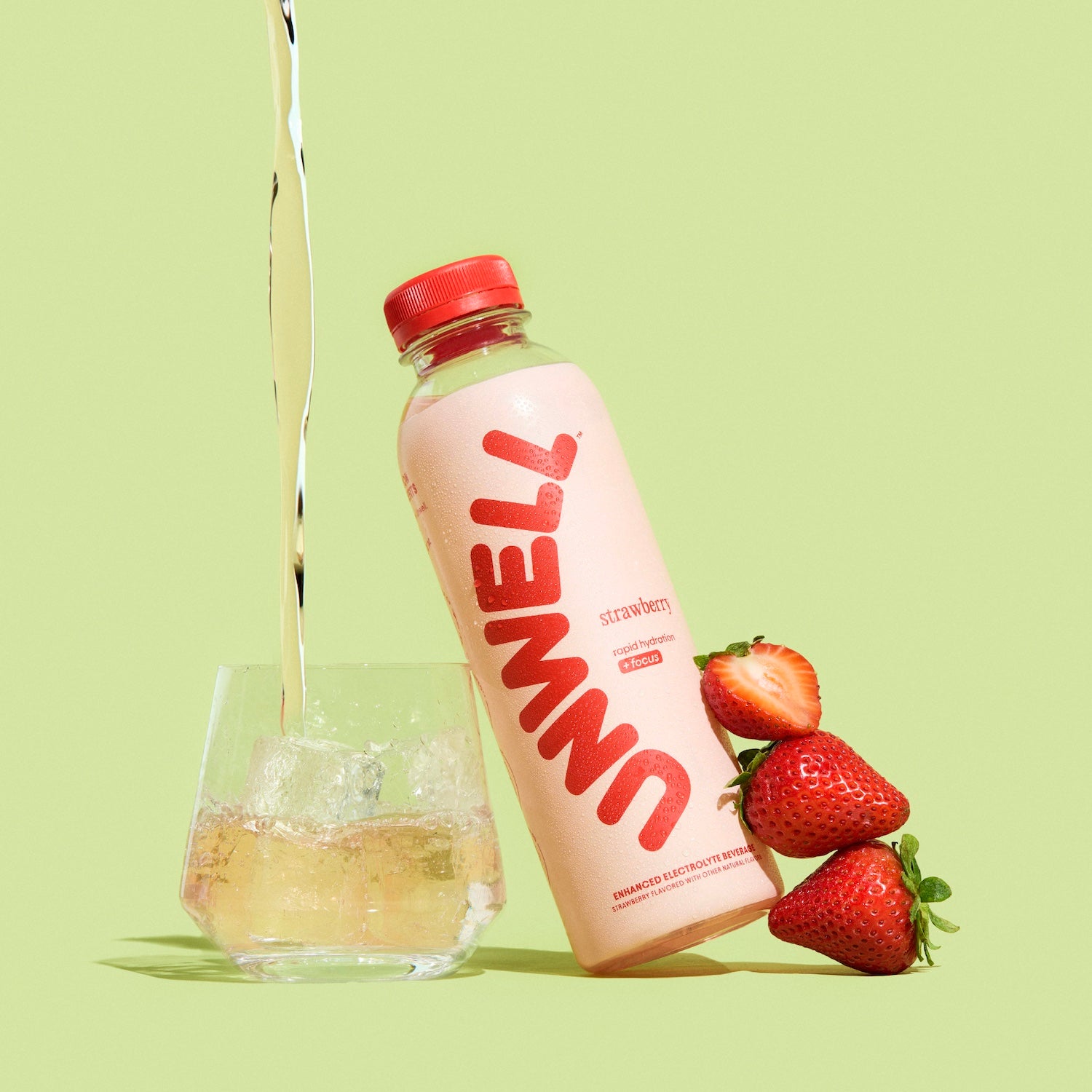 Alternative view of Strawberry Electrolyte Drink