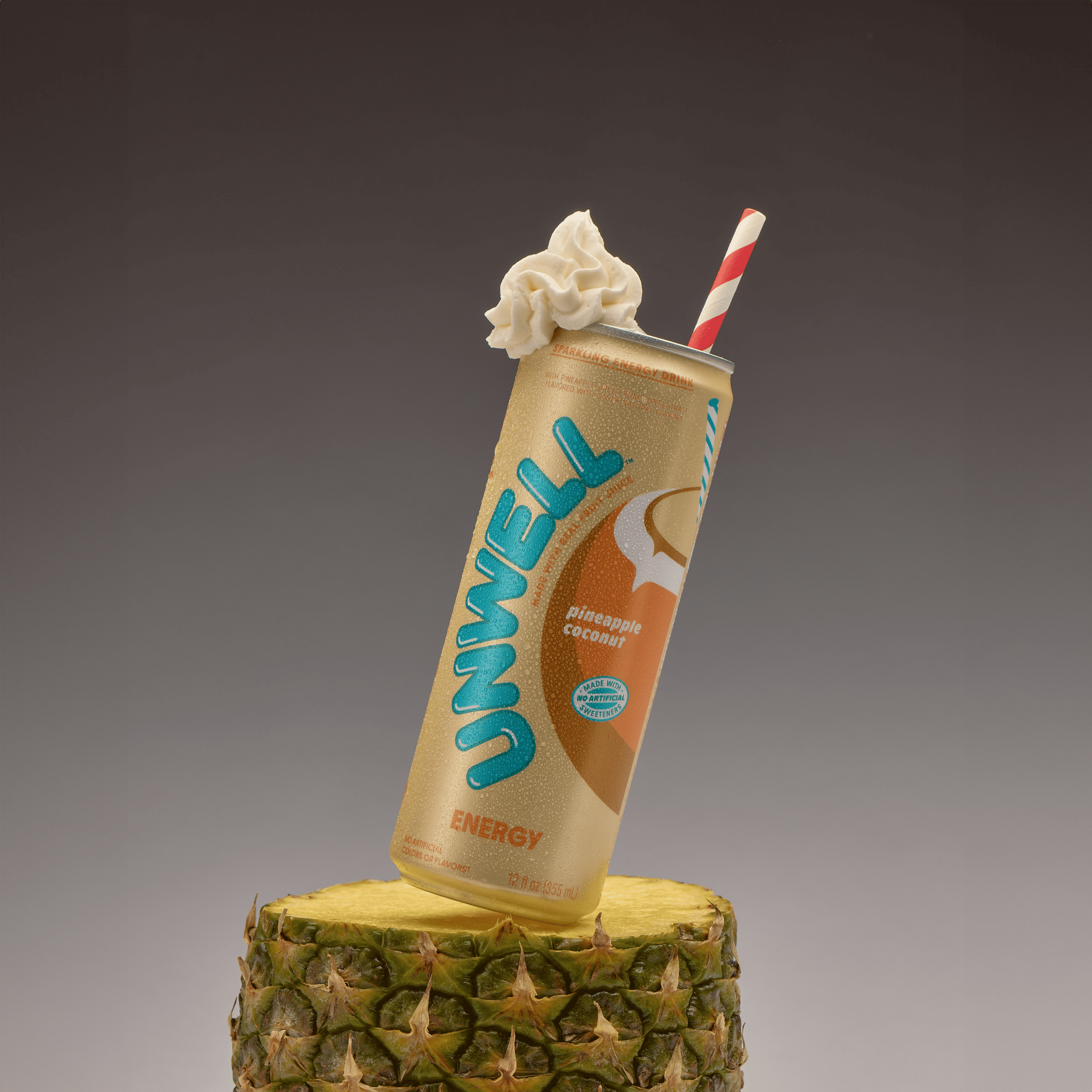 Pineapple Coconut Sparkling Energy Drink